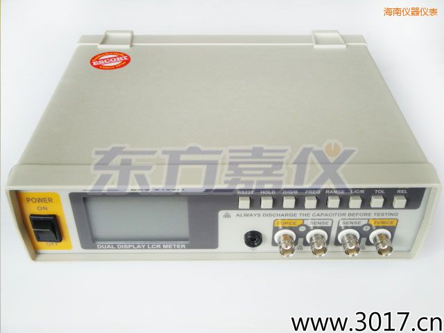 海南4位雙顯LCR儀表