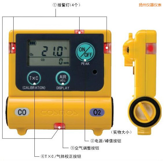 揚州復合型氣體檢測器